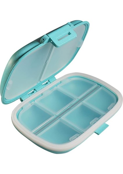 Bölmeli Haftalık Hap Organizatörü, Ilaç Organizatörü, Hap Kabı, Günlük Hap Organizatörü, Hap Dağıtıcısı, Seyahat Hapı Organizatörü, Hap Kutusu (Yurt Dışından)