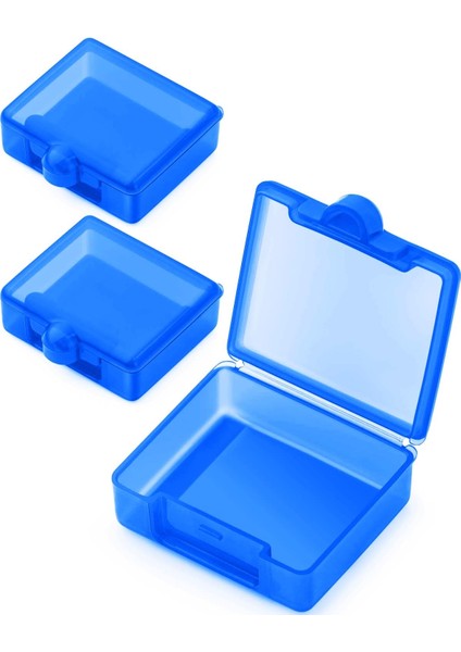 Küçük Cep Hap Kutusu (3 Paket), Çanta Seyahati Için Taşınabilir Günlük Tek Hap Kutusu Organizatörü, Haplar Için Bir Günlük Mini Hap Kabı Vitamin Balık Yağı Takviyeleri (Lacivert) (Yurt Dışından)