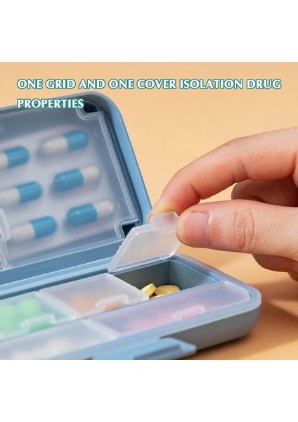 Taşınabilir Seyahat Hap Organizatör Tıp Organizatör Tablet Hap Kutusu Cep Çanta Günlük Hap Için (Yurt Dışından) fırsatları