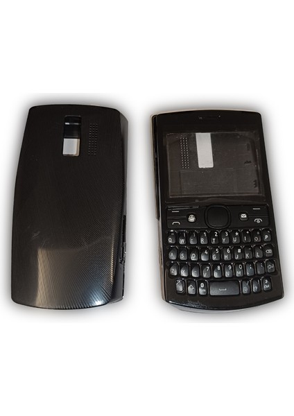 Nokia N205 Kapak Nokia 205 Uyumlu Siyah Kapak Ön Kapak Arka Kapak Tuş Takımı