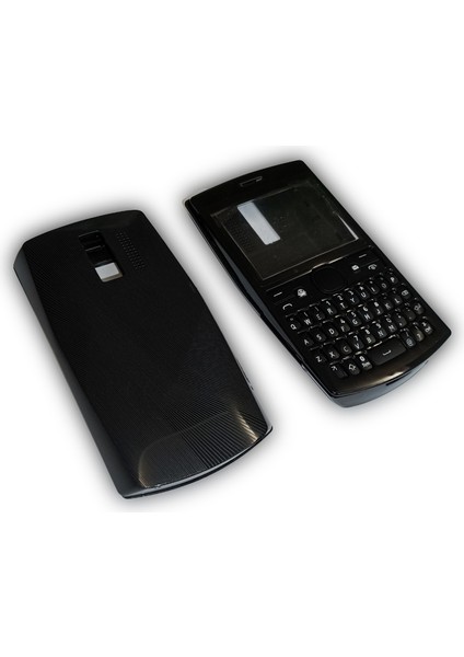 Nokia N205 Kapak Nokia 205 Uyumlu Siyah Kapak Ön Kapak Arka Kapak Tuş Takımı