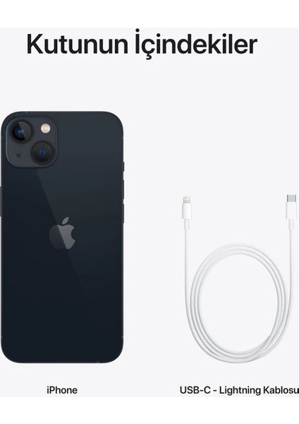 Iphone 13 128 Siyah ( Apple Türkiye Garantili) Sıfırdan Farksız Ürün