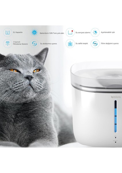 Evcil Hayvan Seti 5 - Hydra Akıllı Otomatik Pet Su Pınarı ve Aura Akıllı Koku Giderici fiyatları