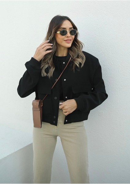 Geniş Cepli Bomber Ceket
