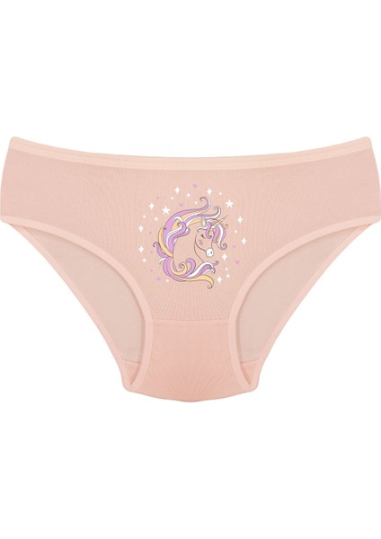 Kız Çocuk 5'li Paket Karışık Unicorn Baskılı Likralı Külot fiyatları