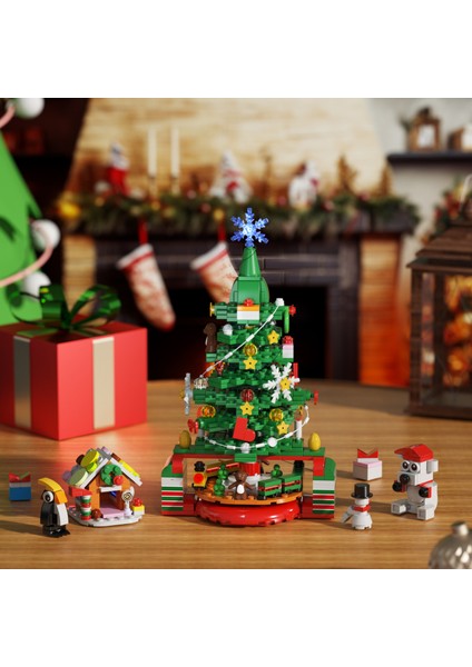 Inşaat Seti Yapı Taşları Yeni Yıl Oyuncak Cadılar Bayramı Noel Hediyesi (Yurt Dışından) fiyatları