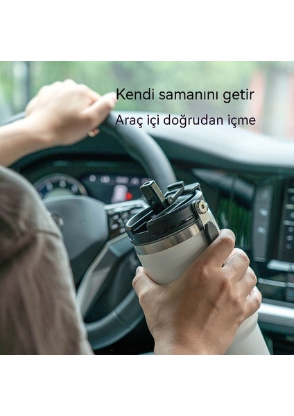 Yeni Taşınabilir Paslanmaz Çelik Büyük Kapasiteli Yalıtımlı Spor Kahve Fincanı (Yurt Dışından) modelleri