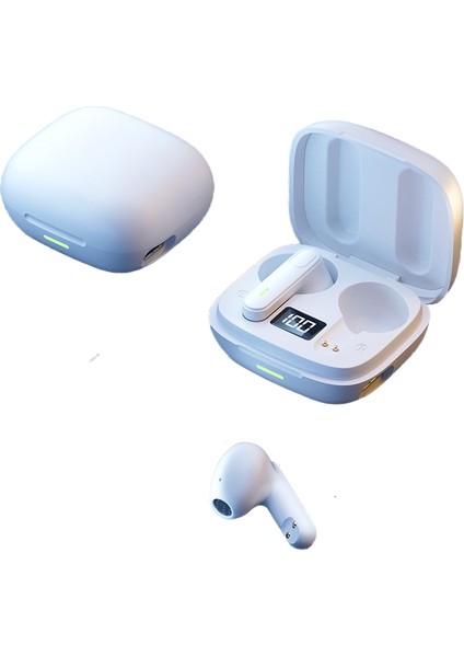 Yeni Tws-T8 Gerçek Kablosuz 5,3 Ultra Uzun Pil Ömrü Çift Kulaklı Spor Bluetooth Kulaklık (Yurt Dışından)