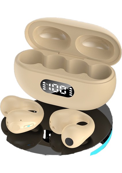 R15 Kulak Klipsi Bluetooth Kulaklık Süper Uzun Bekleme (Yurt Dışından)