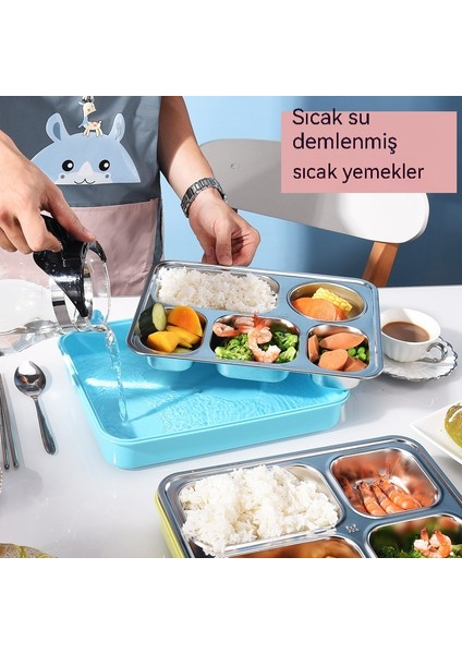304 Paslanmaz Çelik Sızdırmaz Öğle Yemeği Kutusu (Yurt Dışından) fiyatları
