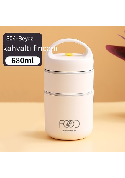 Taşınabilir Kompakt Yalıtımlı Öğle Yemeği Kutusu (Yurt Dışından)