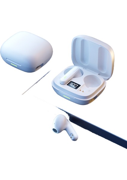 Akıllı Dijital Ekran Spor Kablosuz Bluetooth Kulaklık (Yurt Dışından)