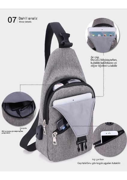 Gündelik Moda Açık Omuz Messenger Çanta (Yurt Dışından)