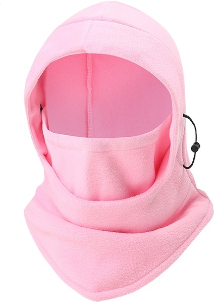 Açık Cs Bisiklet Hood Kalınlaşmış Sıcak Polar Polar Yüz Koruyucu Balaclava (Yurt Dışından)