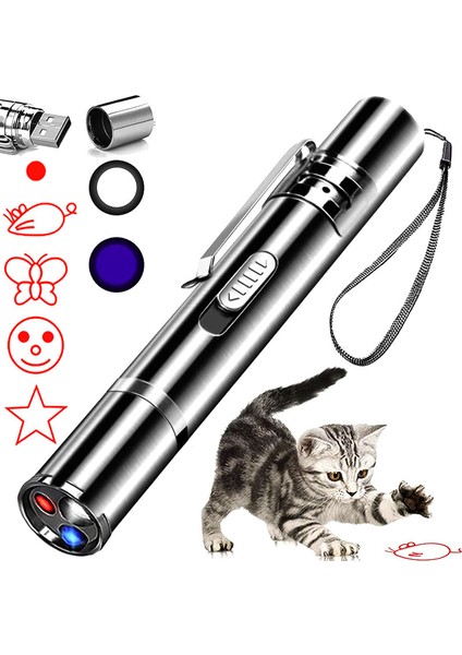 Şarj Edilebilir Kızılötesi Lazer Kedi Teaser Kalemi Kedi Teaser Oyuncak (Yurt Dışından) fiyatları