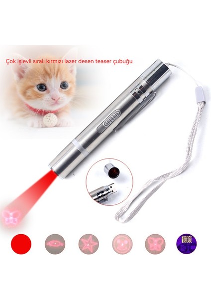 Şarj Edilebilir Kızılötesi Lazer Kedi Teaser Kalemi Kedi Teaser Oyuncak (Yurt Dışından) fırsatları