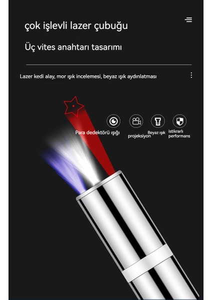 Şarj Edilebilir Kızılötesi Lazer Kedi Teaser Kalemi Kedi Teaser Oyuncak (Yurt Dışından) indirimleri
