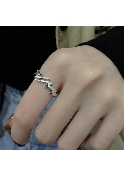 S925 Ayar Gümüş Açılabilir Yüzük, Şık ve Çok Yönlü (Yurt Dışından) fırsatları