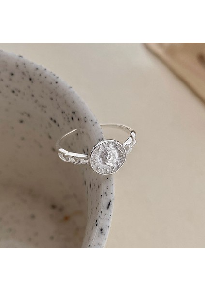 S925 Ayar Gümüş Yüzük, Basit ve Çok Yönlü, Küçük ve Narin (Yurt Dışından) modelleri