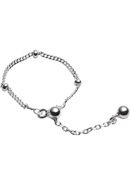 S925 Ayar Gümüş Ayarlanabilir Yüzük, Sade ve Zarif (Yurt Dışından)