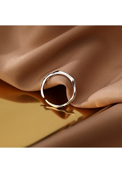 S925 Ayar Gümüş Yüzük, Açılabilir Ayarlanabilir Yüzük, Küçük ve Sade (Yurt Dışından) fiyatları