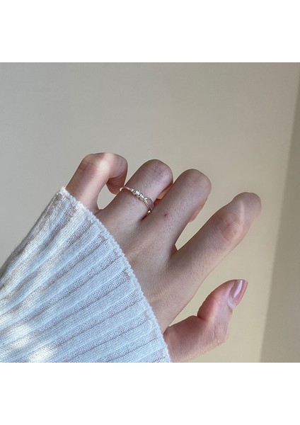 925 Ayar Gümüş Yüzük, Sade Moda Açık Uçlu Yüzük (Yurt Dışından) fiyatları