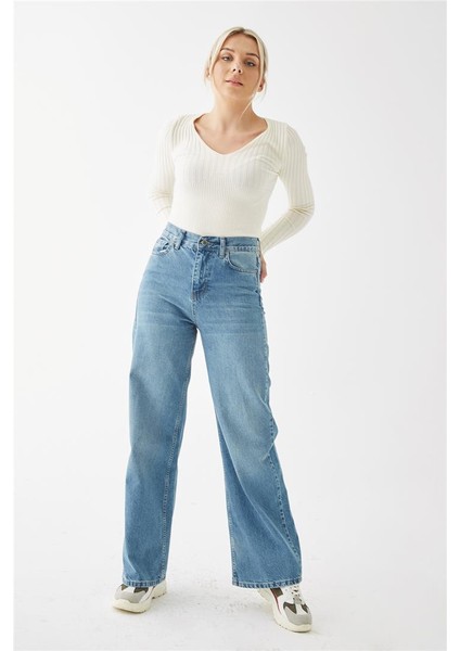 Denim Pantolon Mavi modelleri