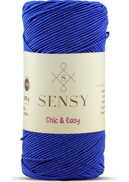 Chic&easy 200 gr Slim Supra Ipi Mumlu Ip Runner Ipi Çanta Ipi Makrome Ip Pase Ip