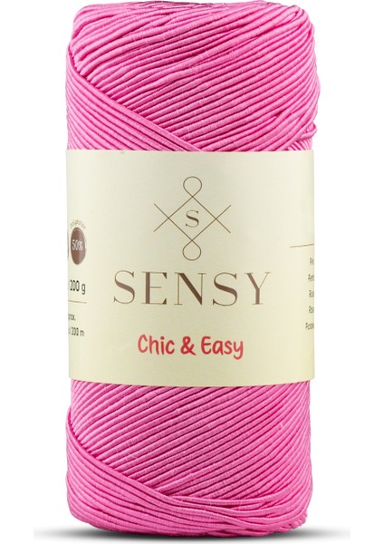 Chic&easy 200 gr Slim Supra Ipi Mumlu Ip Runner Ipi Çanta Ipi Makrome Ip Pase Ip