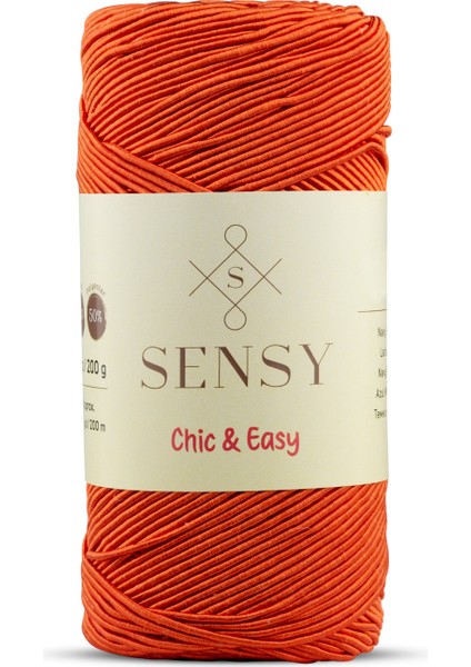 Chic&easy 200 gr Slim Supra Ipi Mumlu Ip Runner Ipi Çanta Ipi Makrome Ip Pase Ip