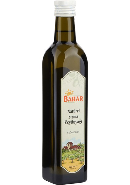 Natürel Sızma Zeytinyağı 500 ml Cam Şişe - Soğuk Sıkım - %100 Doğal - Salatalar ve Yemekler Için Uygun - Maksimum Asitlik 0.8% - Eşsiz Lezzet ve Kalite - Üstün Bir Tadım Deneyimi - Vegan Dostu fiyatları