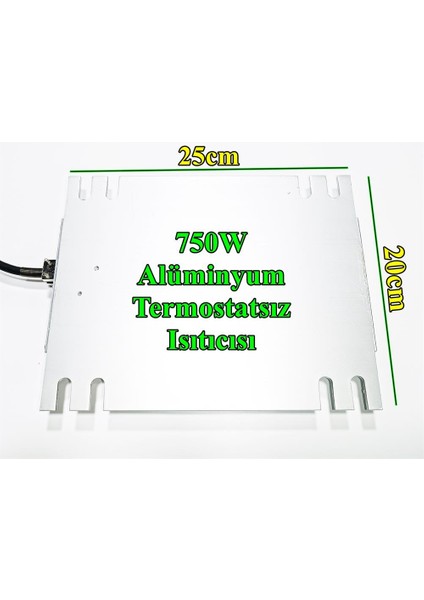 Açık Büfe Chafing Dish Reşo Rezistans 750W 25x20cm Alüminyum Termostatsız R1030 modelleri