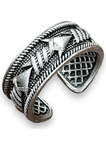 Ok Model Boyu Ayarlanabilir Erkek Kadın Alyans Yüzük BBY16