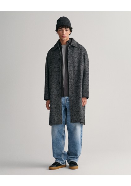 Erkek Gri Regular Fit Düğmeli Yaka Gömlek 3230218.95