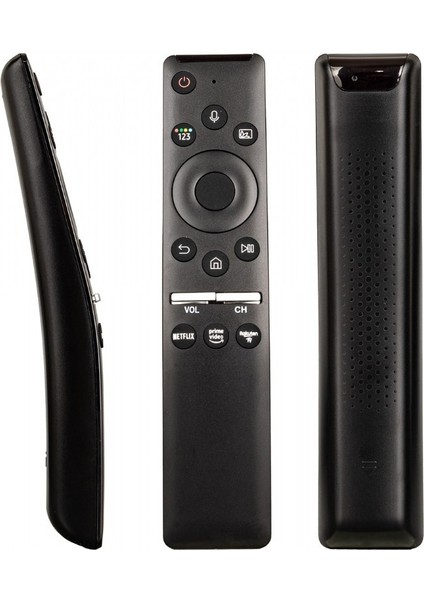 Weko Kl RM-G2100 V1 BN59-01312B Netflıx-Prıme Vıdeo Tuşlu Ses Komutlu LCD LED Tv Kumanda Siyah - Beyaz