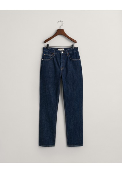 Kadın Lacivert Straight Fit Jean Pantolon 4100206.960 modelleri