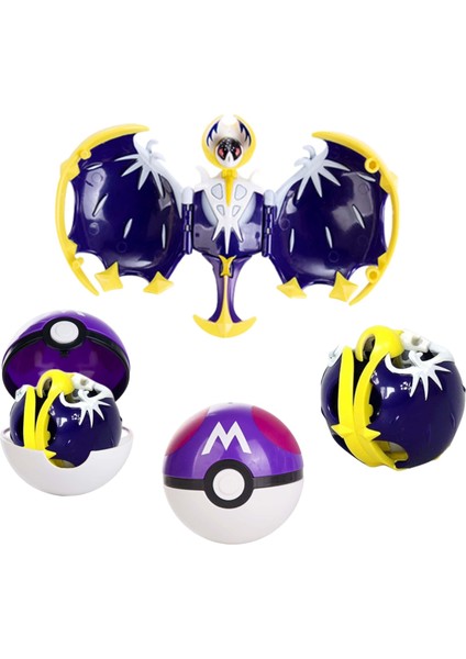 ThreeMB Toys Pokemon Orijinal Lisanslı Elf Topu Lunala