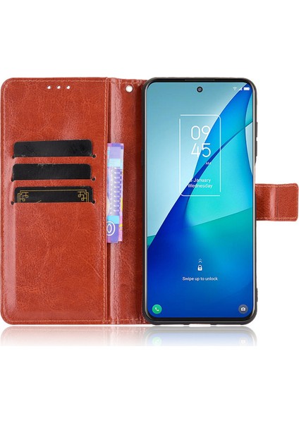 Tcl 20 Lite/tcl 20 Lite Plus Deri Cüzdan Telefon Kılıfı (Yurt Dışından)