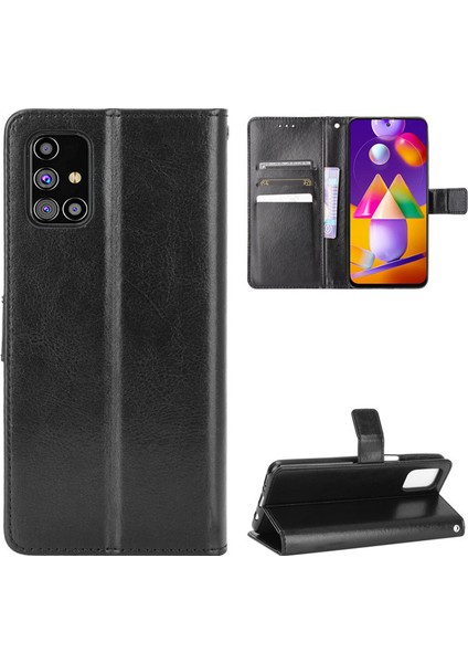 Samsung Galaxy M31S Deri Cüzdan Telefon Kılıfı (Yurt Dışından) fiyatları