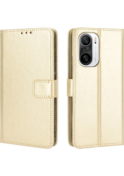 Xiaomi Redmi K40 / K40 Pro Deri Cüzdan Telefon Kılıfı (Yurt Dışından)