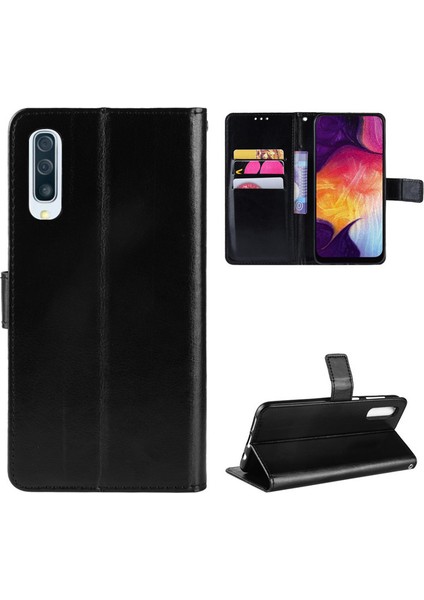 Samsung Galaxy A30S Deri Cüzdan Telefon Kılıfı (Yurt Dışından)