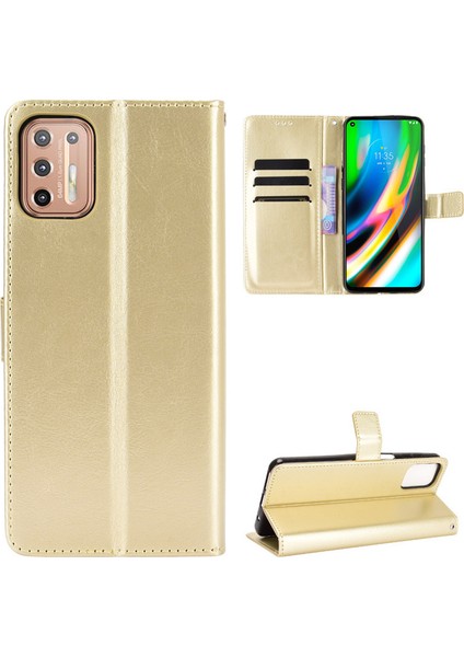 Motorola Moto G9 Plus Deri Cüzdan Telefon Kılıfı (Yurt Dışından) fiyatları