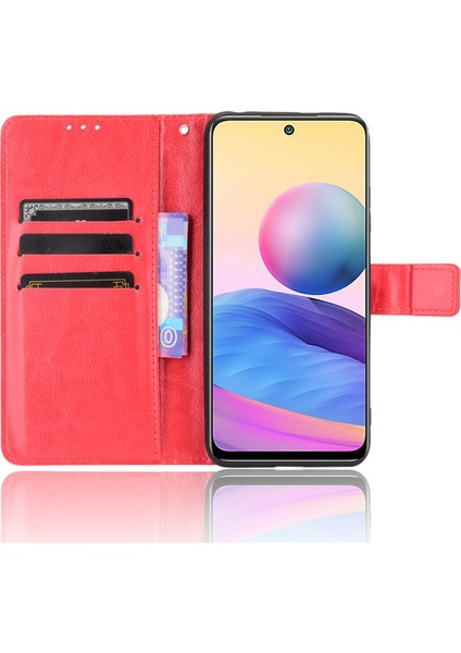 Xiaomi Redmi Note 10 5g Deri Cüzdan Telefon Kılıfı (Yurt Dışından)