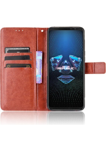 Asus Rog Phone 5 Deri Cüzdan Telefon Kılıfı (Yurt Dışından) fiyatları