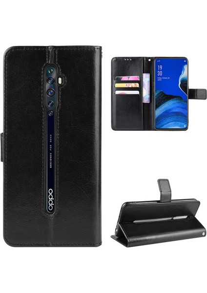 Oppo Reno 2f / Oppo Reno 2z Deri Cüzdan Telefon Kılıfı (Yurt Dışından) fiyatları