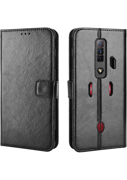 Zte Nubia Red Magic 7 Deri Cüzdan Telefon Kılıfı (Yurt Dışından)