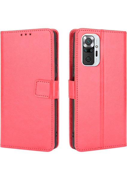 Xiaomi Redmi Note 10 Pro Deri Cüzdan Telefon Kılıfı (Yurt Dışından)