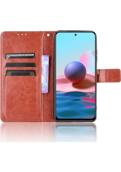 Xiaomi Redmi Note 10 4g Deri Cüzdan Telefon Kılıfı (Yurt Dışından) fiyatları
