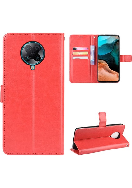Xiaomi Poco F2 Pro Deri Cüzdan Telefon Kılıfı (Yurt Dışından)