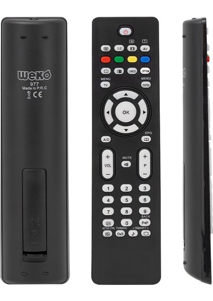 Kl RM-719C Phılıps Smart LCD LED Tv Kumanda Siyah - Beyaz